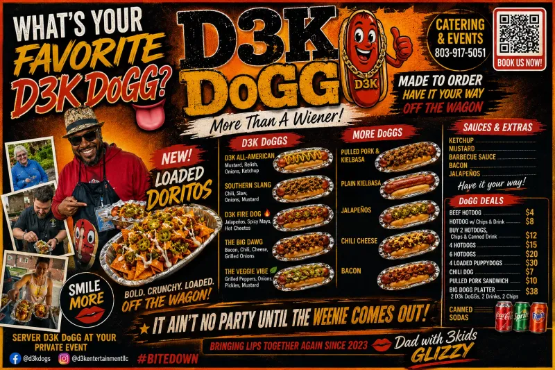 Mobile Hot Dog Cart