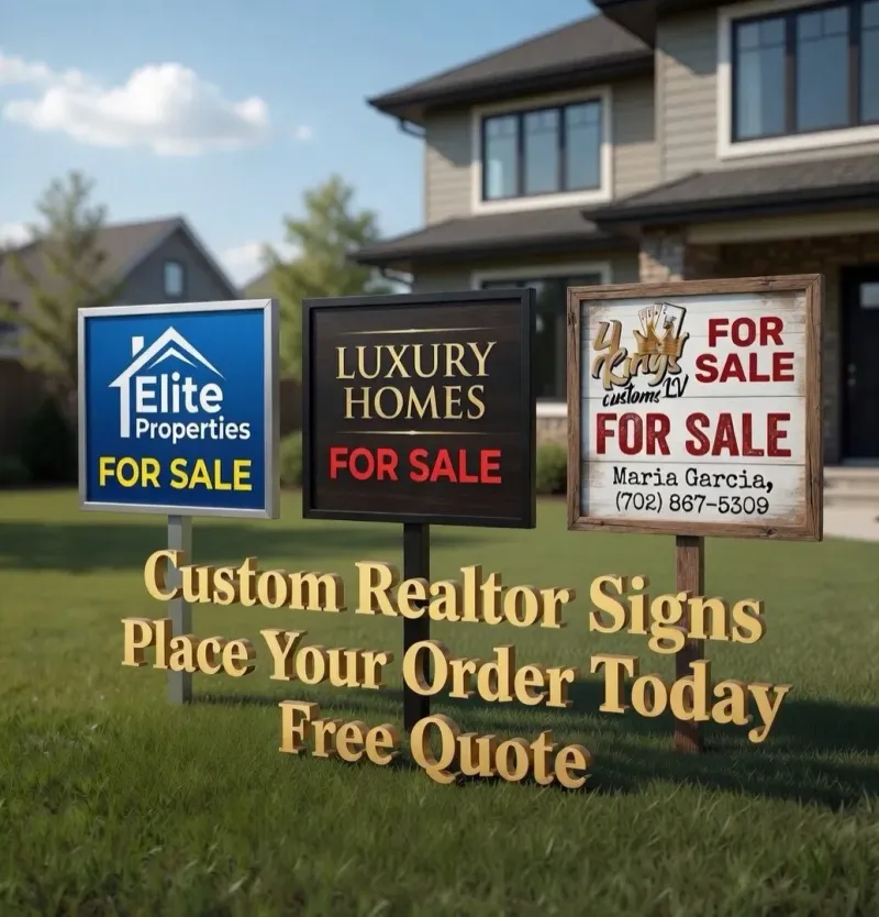 Realtor signs