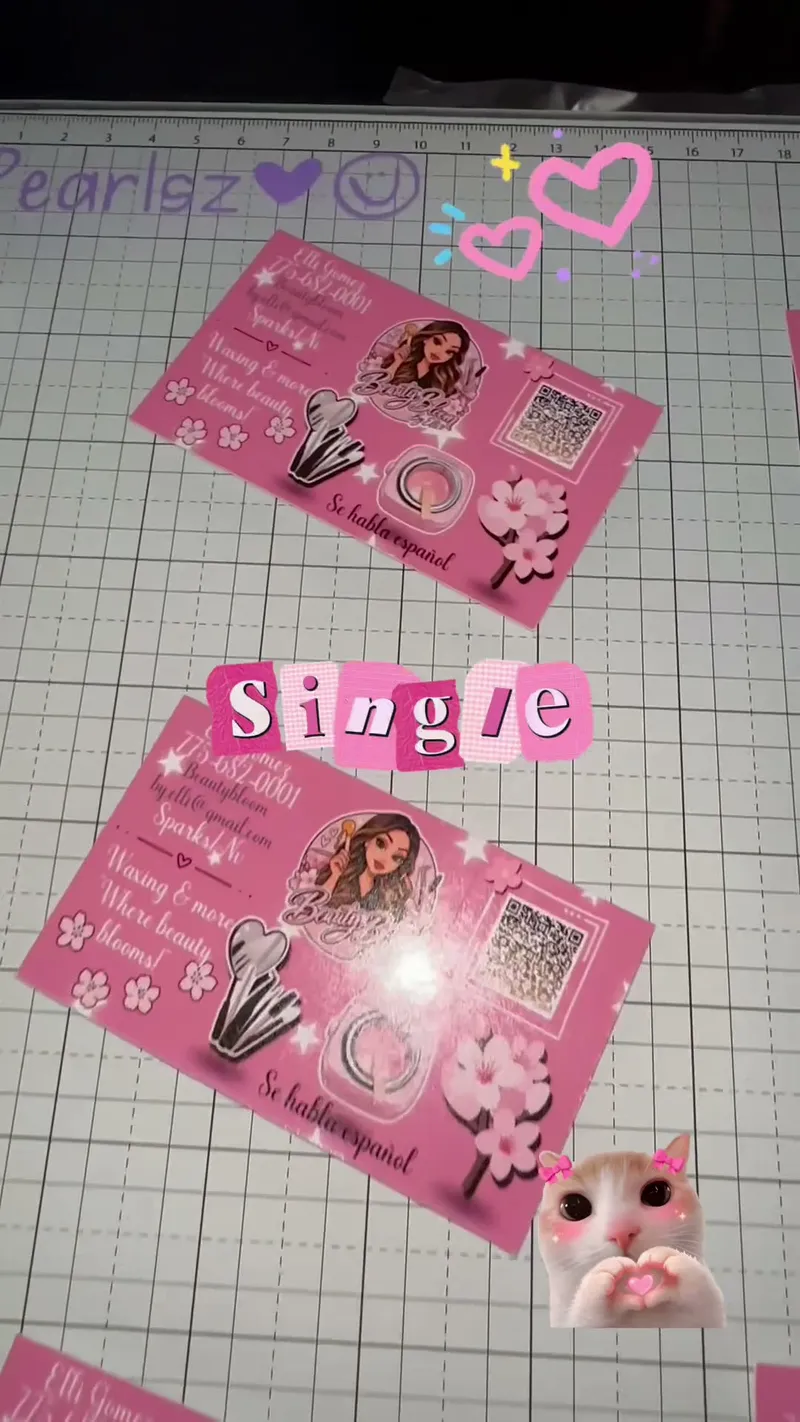 Standard Single Sided Business Cards