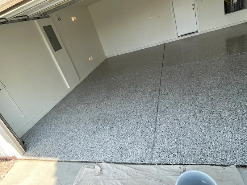 Epoxy floors , sprinkle & metallic