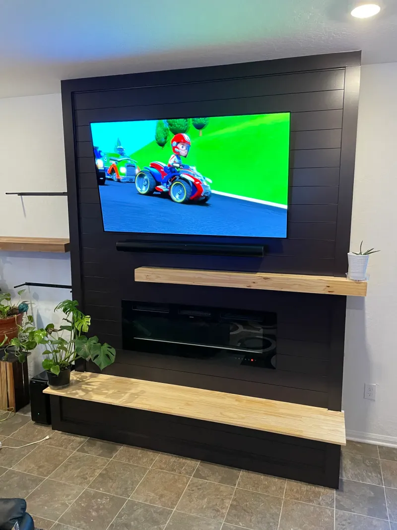 Entertainment walls