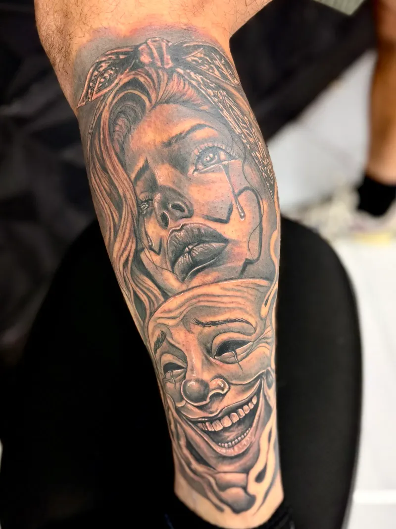 Black and Gray Tattoos