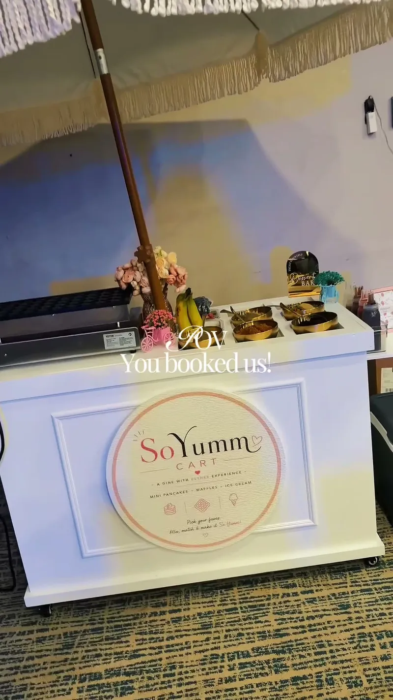 Wedding Dessert Cart