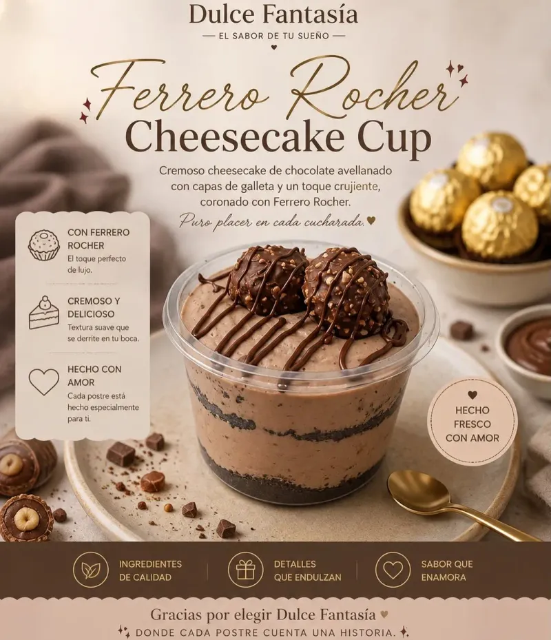 Dessert Menu Items