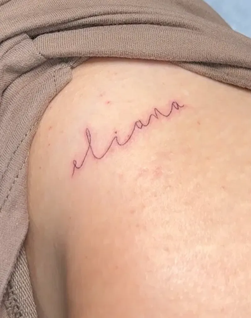 Fine Line Tattoos