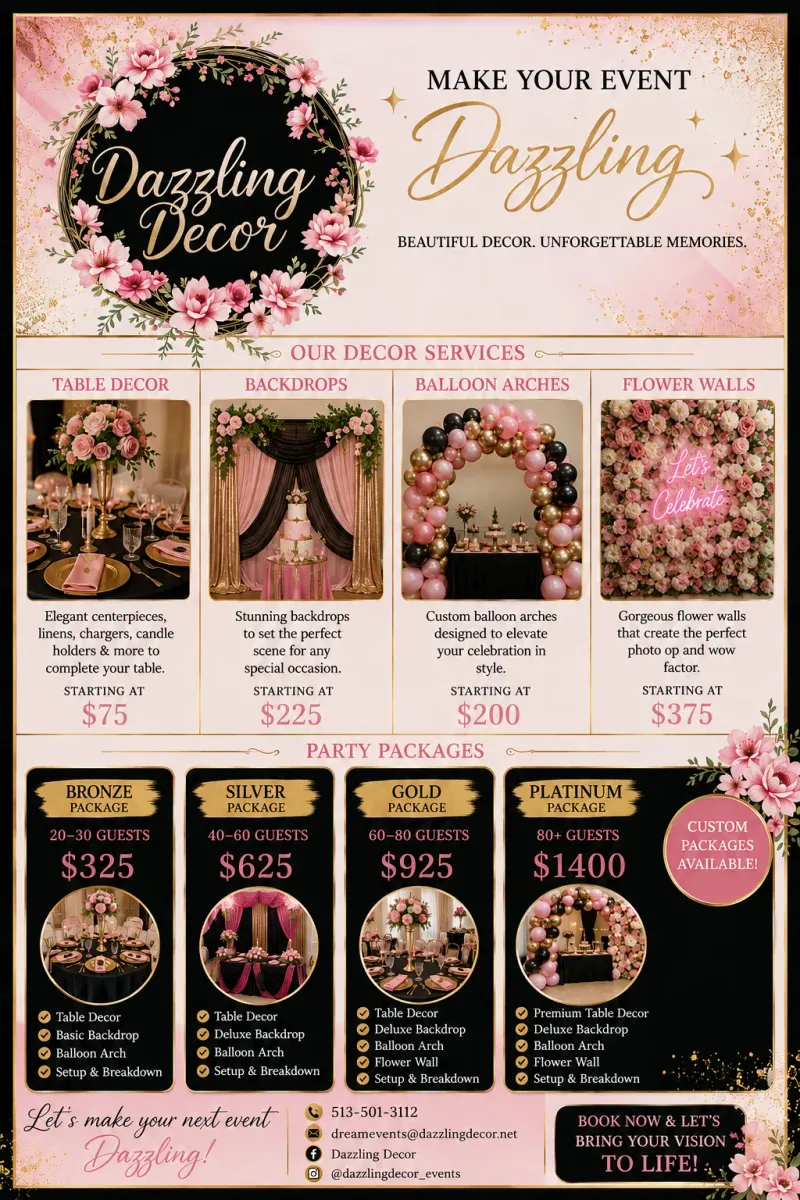 Themed Party Decor