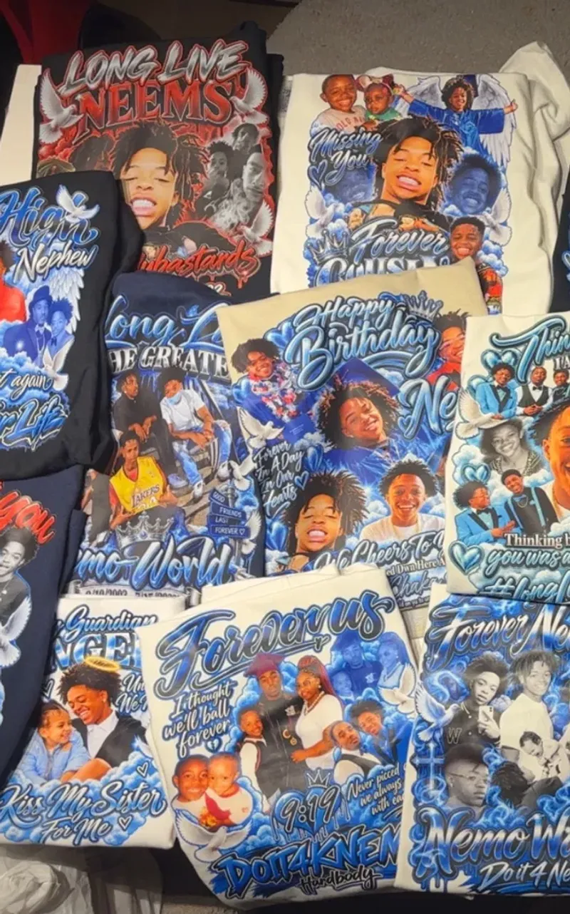 Memorial Shirt Design