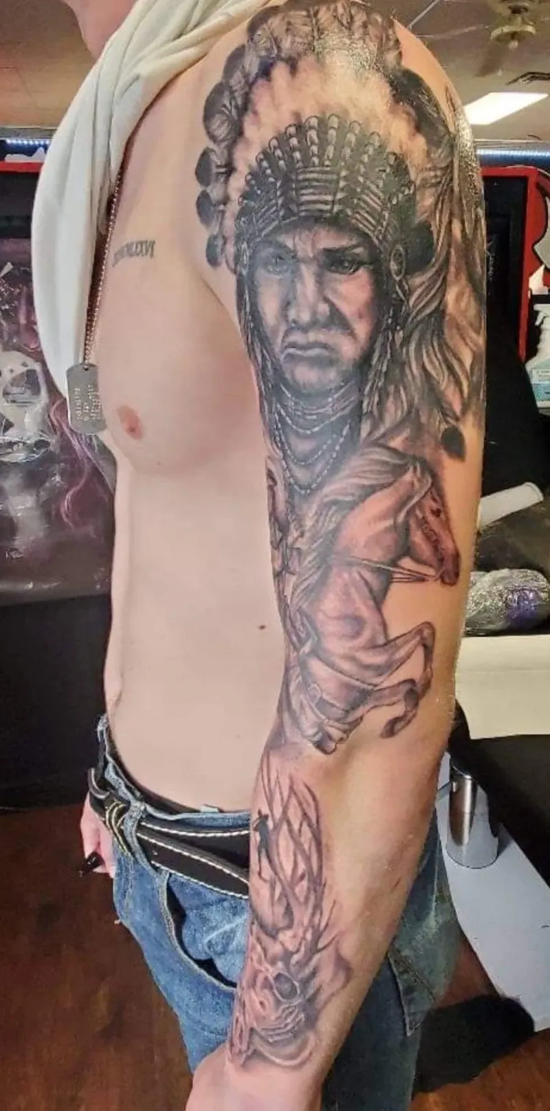 First Tattoo Session