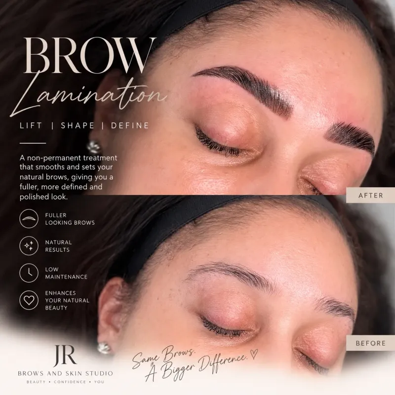Brow lamination