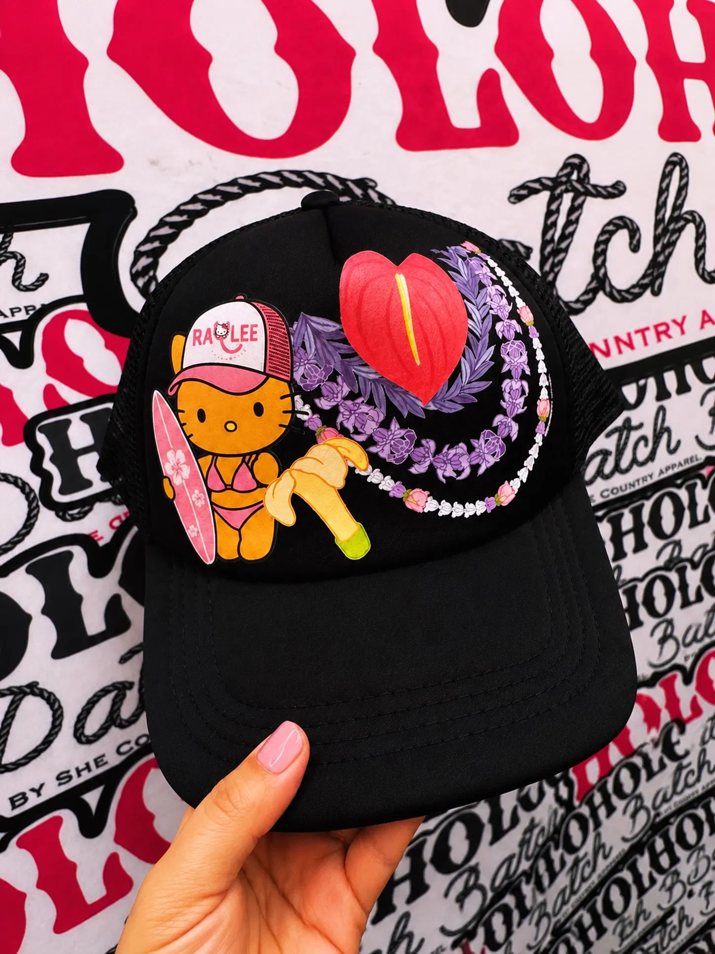 DTF Hat, Bag and Lole Bar 