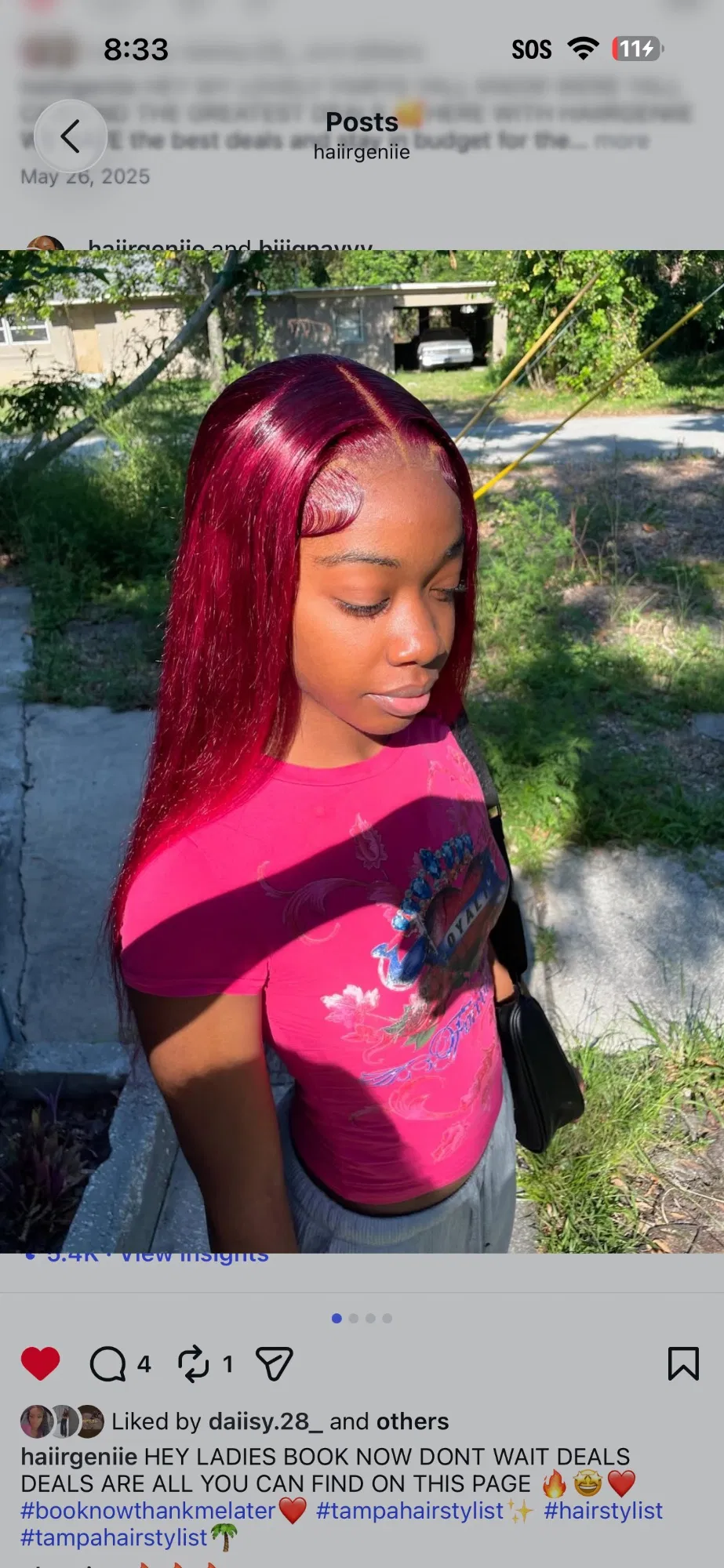 •Regular wig installations 